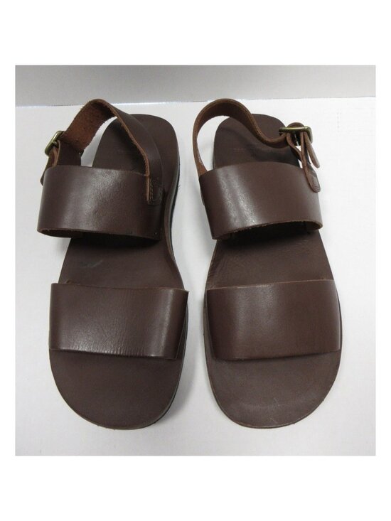 VTG Polo Ralph Lauren Sandals 11 Leather Slingback Buckle Summer Beach main image 6